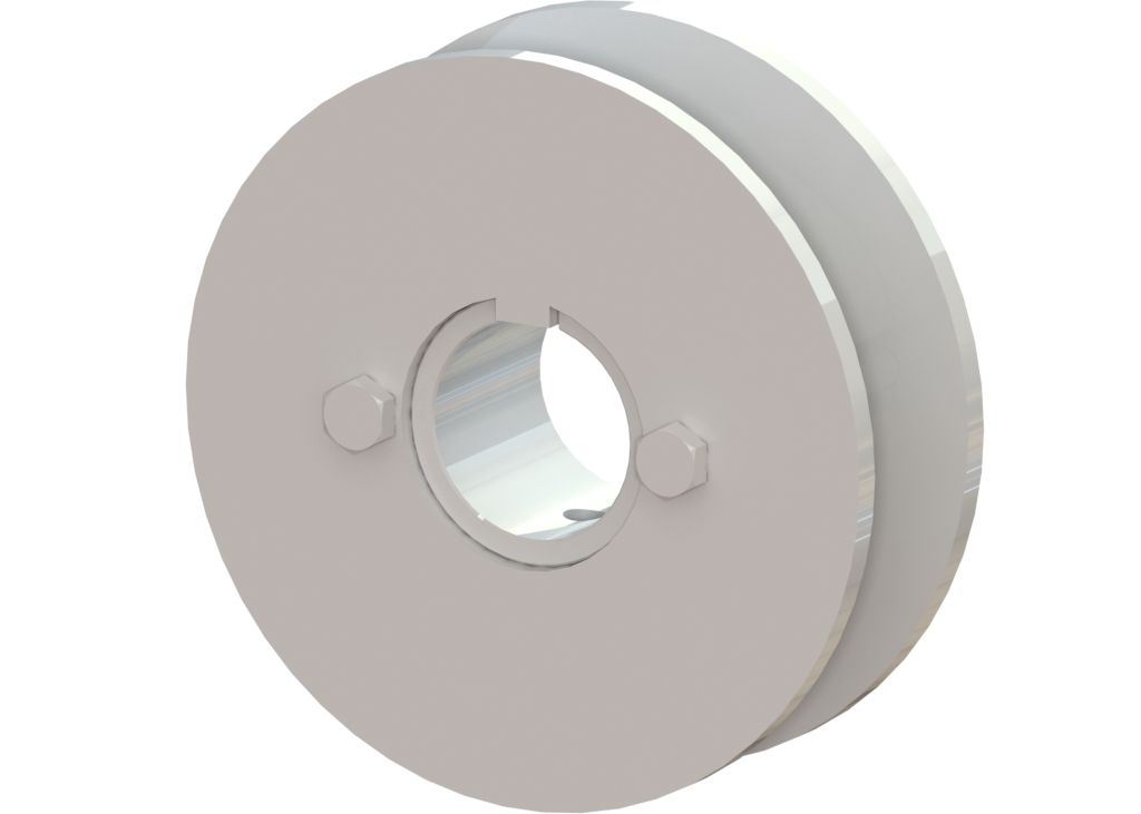 Enkele bandliertrommel 5/4" voor speciale compacte drink- en voerlijnen