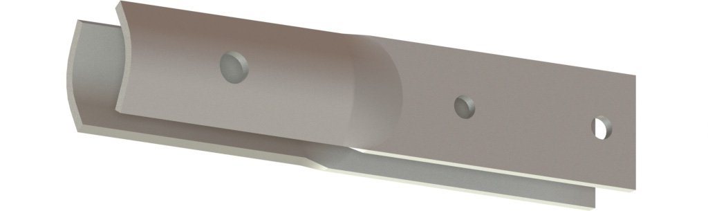 Koppelset trek-duwbuis