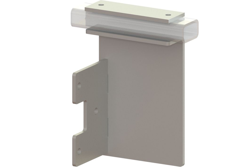 P.SMP.GW.O Mtg.plaat onderscherm